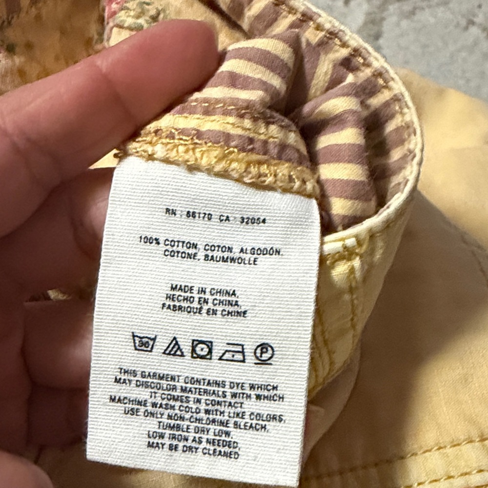 Anthropologie Hei Hei Pants Womens 29 Khaki The Wanderer Straight - Picture 6 of 6